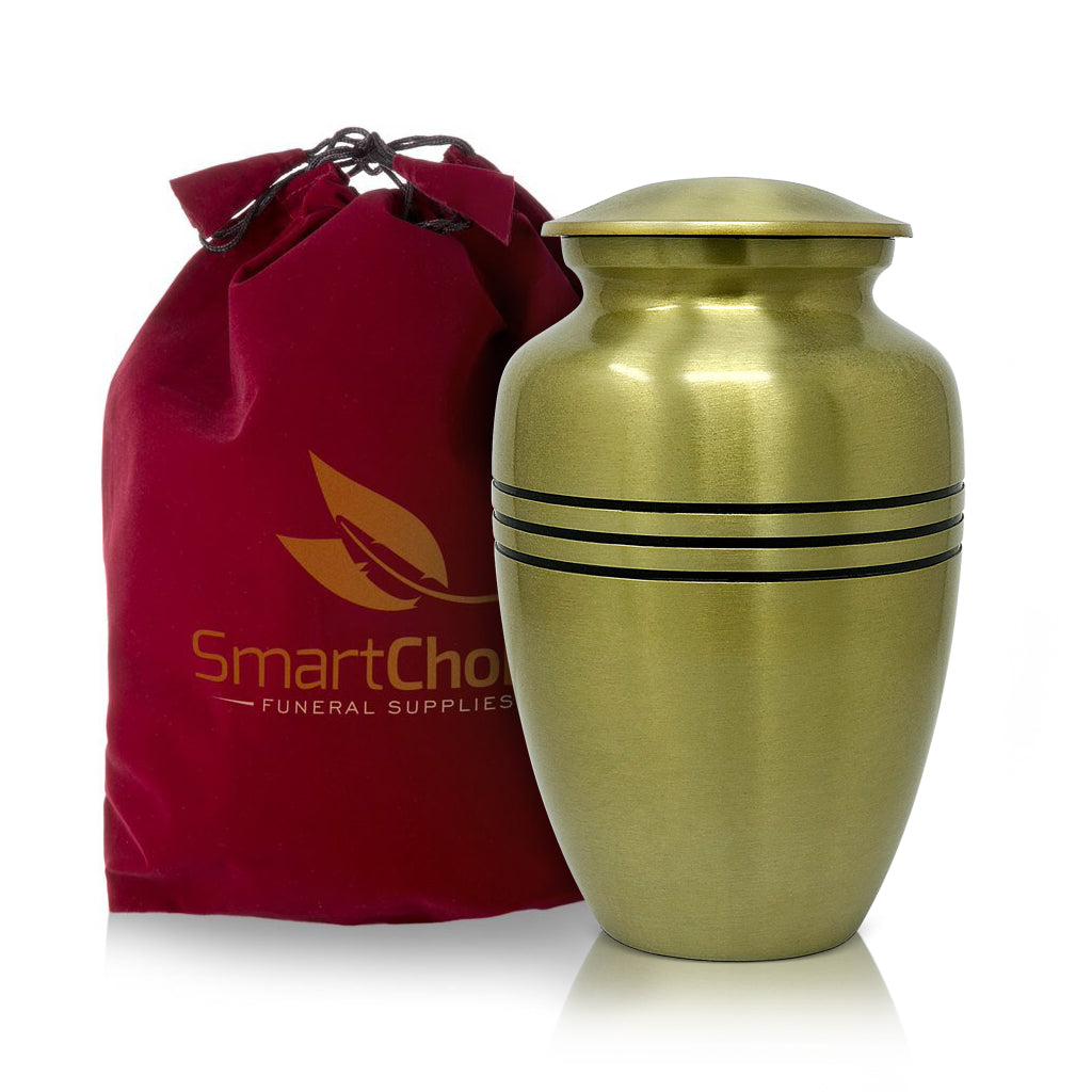 Smartchoice Cremation Urns For Human Ashes Adult - Handcrafted Funeral  Memorial Ashes Urn Royal Blue Cremation Urn 